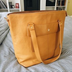 Ora Delphine Eden Tote Mustard